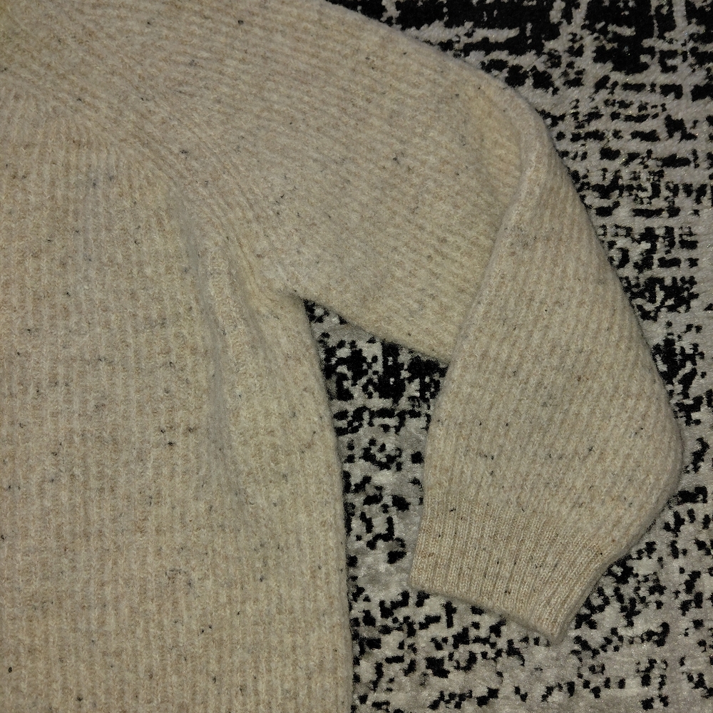 Peregrine British Wool Ford Crew Jumper oatmeal M - Picture 10 of 16